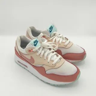 Photo of Nike Air Max 1 GS Size 5.5Y shoes DZ3307-101 Beige Multicolor