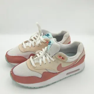 Photo of Nike Air Max 1 GS Size 5.5Y shoes DZ3307-101 Beige Multicolor