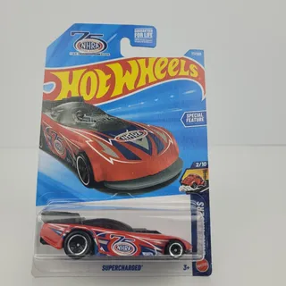 Photo of 2026 Hot Wheels NHRA 75th Anniversary Red Supercharged 77/250 Drag Racers 2/10