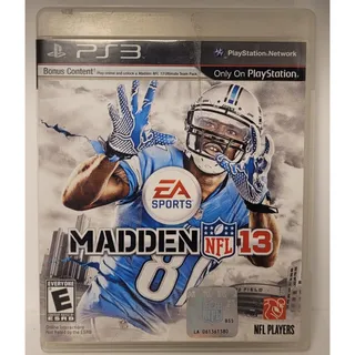 Photo of Madden NFL 13 (SONY PlayStation 3 PS3 Game) 2013 Complete With Manual