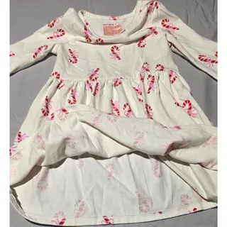 Photo of Cat & Jack 3T Girls' Long Sleeve Candy Cane Holiday Dress