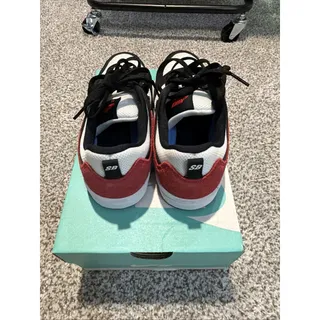 Photo of New Youth Size 4.5Y White Black Red Nike SB Alleyoop CJ0883 102