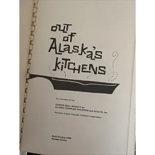 Photo of Vintage Anchorage Alaska Community Spiral Cookbook 1969 Regional Recipe Cookbook