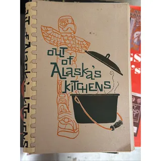 Photo of Vintage Anchorage Alaska Community Spiral Cookbook 1969 Regional Recipe Cookbook
