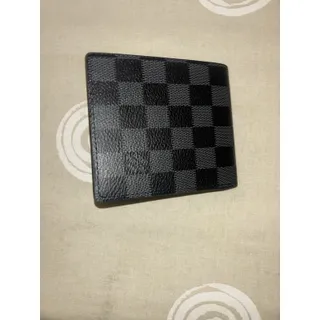 Photo of Louis Vuitton Black Checkered Bifold Wallet