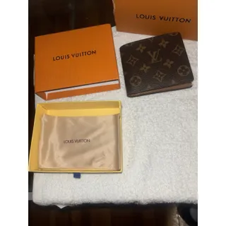 Photo of LV Brown Bifold Wallet Monogram for men