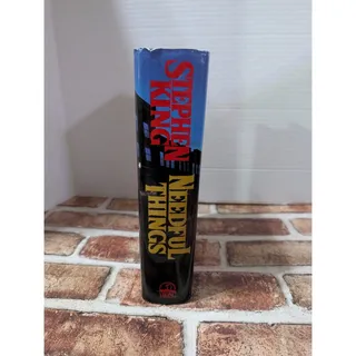 Photo of NEEDFUL THINGS Stephen King 1st Edition 1st Printing 1991 Hardcover Dust Jacket