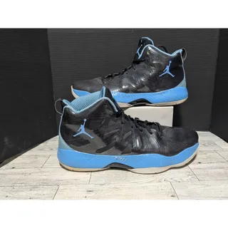 Photo of Nike Jordan 2012 lite black/university blue basketball shoes sz 13 Small scuff