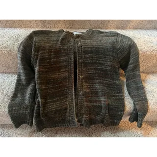 Photo of Christopher & Banks womens medium button front knit sweater cardigan