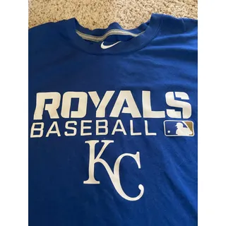 Photo of Nike DriFit mens large KC Royals baseball shirt