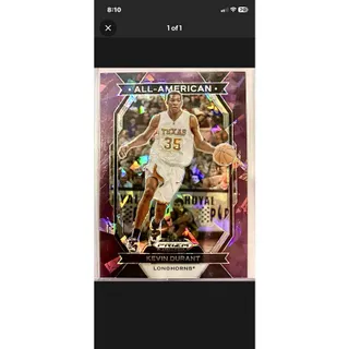 Photo of Panini NBA 6-Card Lot Durant All-American Iverson Curry Jordan Shaq Rookie