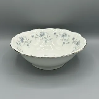 Photo of Vintage Johann Haviland Blue Garland Vegetable Bowl 8.5"
