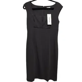Photo of Marvin Richards Ggray Pleated Bust Dress size 8