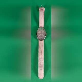 Photo of Vintage Armitron Mary Kay Award Watch Pink Leather Oval Face Untested