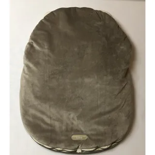Photo of JJ Cole Urban Bundle Me Infant Carrier Car Seat Cover Brown Taupe Faux Fur Lined