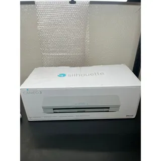 Photo of Silhouette Cameo 3 Desktop Vinyl Cutting Machine White With Box