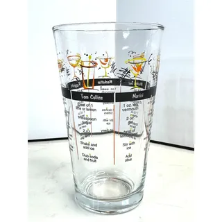 Photo of Vintage 1960s Libbey Cocktail Shaker Atomic Barware Classic Recipes