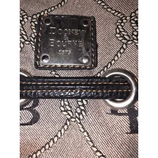 Photo of Vintage Dooney & Bourke DB Nautical Rope Monogram Shoulder Bag & Matching Wallet