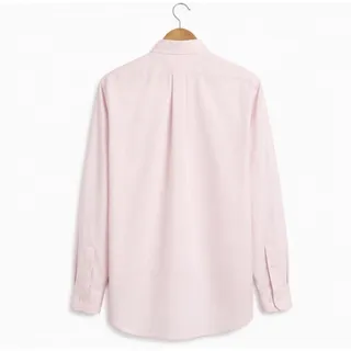 Photo of Brooks Brothers Men’s Pink Dress Shirt 17.5 35 Traditional Fit Non-Iron Cotton