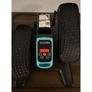 Photo of VIVURN Electric Under Desk Mini Elliptical Machine Seated Pedal Exerciser Black