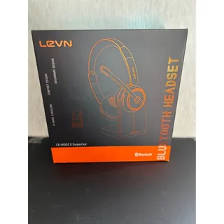 Photo of LEVN LE-HS013 Bluetooth Headset Wireless Office Call Center Headphones Boom Mic