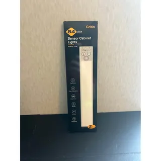 Photo of Gritin 84 LED Motion Sensor Cabinet Lights Under Counter Closet Strip Lighting