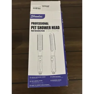 Photo of Shandus Professional Pet Shower Head Aqua Spraying Comb Dog Grooming Sprayer