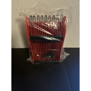 Photo of Katai Berry Picker Scoop Ergonomic Comb Red Black Dishwasher Safe Harvest