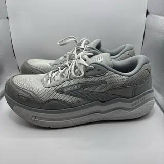 Photo of Men's Shoes Size 12.5 D - Brooks Ghost Max SE Primer Grey Suede Mesh 1104441D034