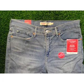 Photo of Levi Strauss Signature Mid-Rise Straight Jeans - Sz 10 NWT