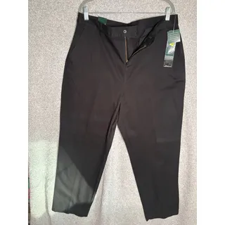 Photo of Vintage Lauren Ralph Lauren 16W Black Cotton Pants NWT