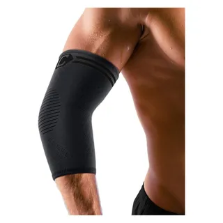Photo of CAMBIVO Elbow Support Brace Compression Sleeve 2 Pack Black Gray EB20