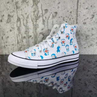 Photo of MSRP $80 Converse x Doraemon Chuck Taylor All Star Hi Men's 8.5 White A15791C