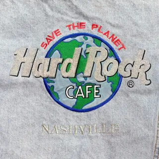 Photo of Vintage 90's Hard Rock Cafe Denim Jacket - S