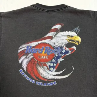 Photo of Vintage Hard Rock Cafe Eagle Guitar T-Shirt - L