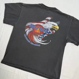 Photo of Vintage Hard Rock Cafe Eagle Guitar T-Shirt - L
