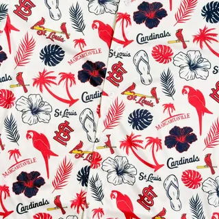 Photo of St. Louis Cardinals Margaritaville Jimmy Buffett Night Hawaiian Shirt - S