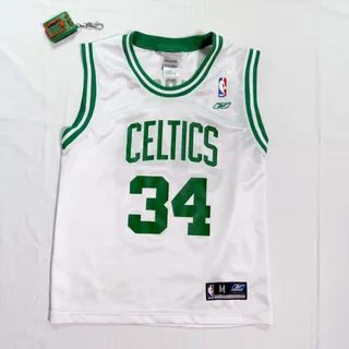 Photo of Y2K Boston Celtics Paul Pierce Reebok Jersey - Youth M