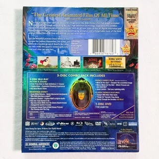 Photo of Snow White and the Seven Dwarfs Diamond Edition Blu-Ray DVD Combo - NEW Sealed