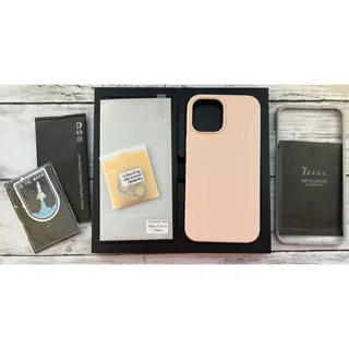 Photo of TOCOL Pink Liquid Silicone Case w/Accessories for iPhone 12 Pro Max