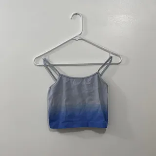 Photo of Ombre blue tank top
