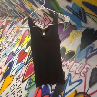 Photo of Y2k dark grey tank top