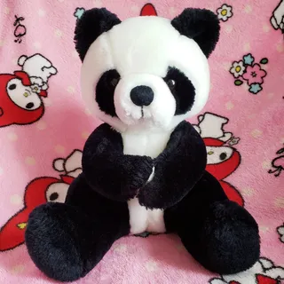 Photo of Vintage 1978 R. Dakin & Co Plush Mama Panda Bear Hug Toy