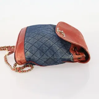 Photo of Chanel Matelasse Chain Backpack Blue