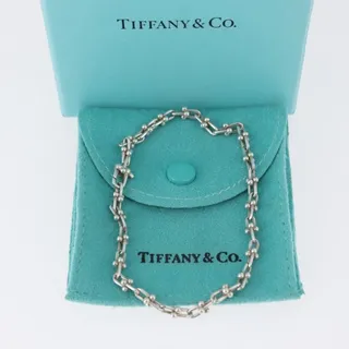 Photo of Tiffany & Co. Hardware Microlink Bracelet Ag925 Silver