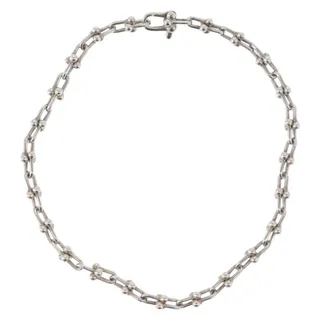 Photo of Tiffany & Co. Hardware Microlink Bracelet Ag925 Silver