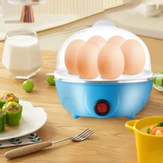 Photo of Rapid Egg Cooker, Electric Egg Cooker with Auto Shut Off, Soft Boiled Eggs Blue