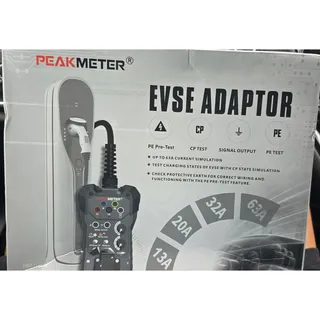 Photo of PM701E Advanced EVSE Charging Station Adapter / Tester – New Open Box.