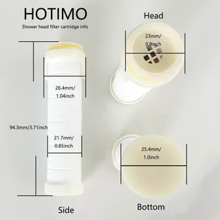 Photo of Filtered Shower Head with Handheld High Pressure 3 Spray Modes Water Softener