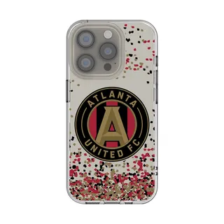 Photo of Atlanta United FC Confetti Clear Phone Case for Apple iPhone
